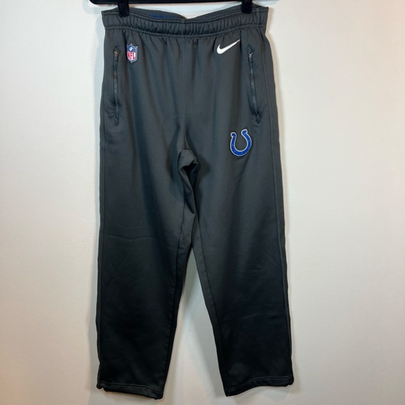 Indianapolis Colts Nike NFL Mens Therma-Fit Athletic Pants Gray Patches Sz Large - Picture 12 of 15